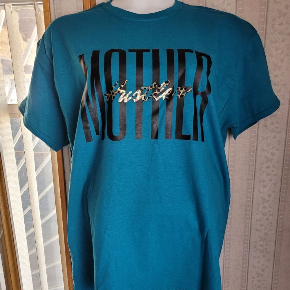 Mother Hustler Busy Mom Working Mama Tshirt boxy